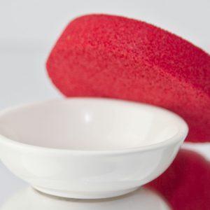 WHITE CHINA MIXING DISH (Sponge sold separate)